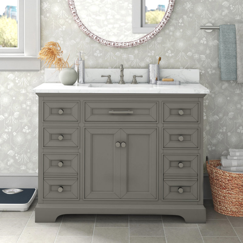 Three Posts™ Currahee 42" Single Bathroom Vanity Set & Reviews Wayfair